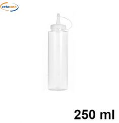 BOTTIGLIA SQUEEZE 250 ML TRASPARENTE