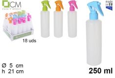 SPRUZZINO VAPORIZZATORE COLORI ASSORTITI. 250ml