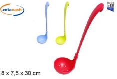 MESTOLO CON I FORI IN PLASTICA DIAM 7 X 29 CM