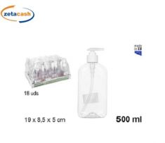 DOSASAPONE OVALE PLASTICA 500 ML