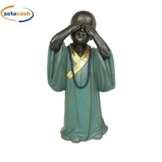 BUDDHA IN RESINA NON VEDO 12X10XH25 CM ASS