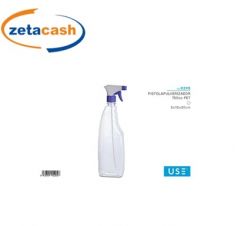 SPRUZZINO IN PLASTICA TRASPARENTE DA 750 CC