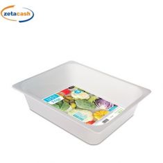 VASCHETTA BIANCA IN PLASTICA N2 CM 32X26X8