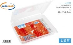 CONTENITORE ERMETICO PER ALIMENTI 22X17XH3CM