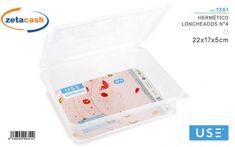 CONTENITORE ERMETICO PER ALIMENTI 22X17XH5CM