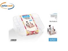 CASSETTA ORGANIZER PORTACOSMETICI N3 18X14XH8 CM