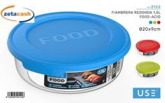 PORTAPRANZO ROTONDO 1.5 LT COL ASS