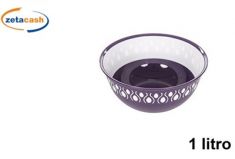 CIOTOLA IN PLASTICA D.16 X H 8 CM 1 LT COLORI ASS