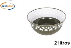 CIOTOLA IN PLASTICA D. 20 X H9,5 CM 2 LT COLORI ASS