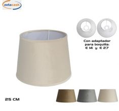 PARALUME VELVET CON ADATTATORE D25 CM COL ASS