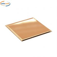 SPECCHIO TAVOLA QUADRATO ORO