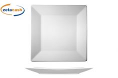 PIATTO BIANCO MAYA QUADRATO CM 27 X 27