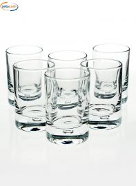 BICCHIERI IN VETRO 6 PEZZI CENTRA LIQUORE 63cc