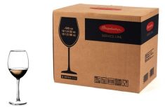 CALICI IN VETRO 6 PEZZI VINO BIANCO