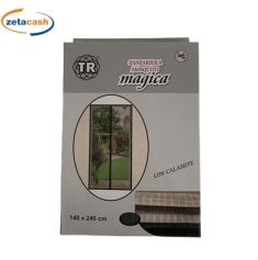 ZANZARIERA MAGICA CON CALAMITA 140 X 240 CM