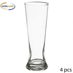 CONF 4 BICCHIERI BIRRA VETRO 37CL
