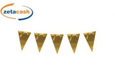 BANDIERINE ORO PER FESTE