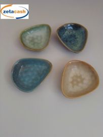 COPPETTA IN PORCELLANA STONE 4 PEZZI 4 COLORI DIVERSI