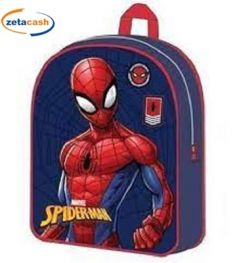 ZAINO BIMBO ASILO SPIDERMAN BLU