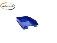 VASSOIO BLU PLASTICA PORTA DOCUMENTI