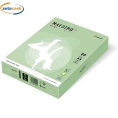 RISMA 500 FOGLI A4 VERDE MEDIO