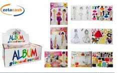 ALBUM GIOCA E COLORA CON STICK 23X17 CM ASS