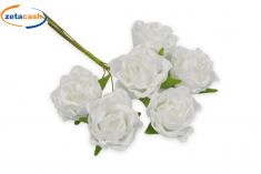 ROSELLINE BIANCHE 24 PEZZI PER BOMBONIERE