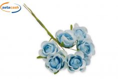 ROSELLINE 24 PEZZI SFUMATE CELESTI