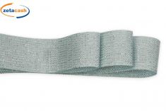 NASTRO IN COTONE PERLATO VERDE