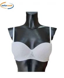 REGGISENO FASCIA IMBOTTITO MODELLO CLAUDIA BIANCO. TAGLIA: 3° COPPA B