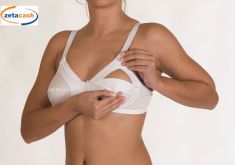 REGGISENO ALLATTAMENTO IN COTONE MERCERIZZATO TG. 7/2XL