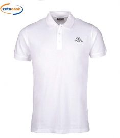 POLO KAPPA IN COTONE CON 3 BOTTONI